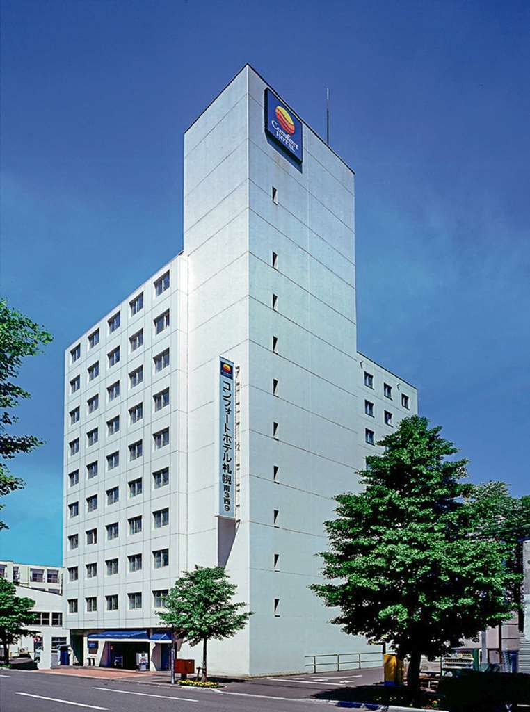 Comfort Hotel Sapporo Exterior foto